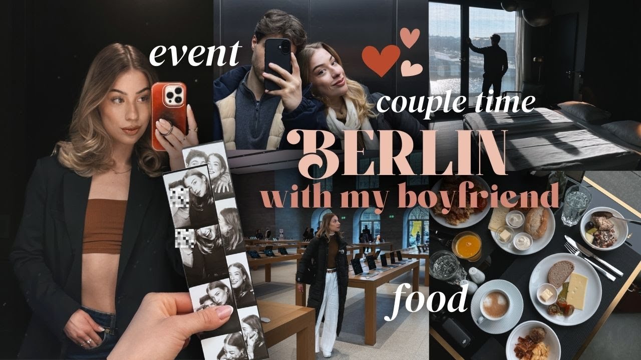 BERLIN VLOG 🧸💘✨ Couple Trip mit meinem Freund