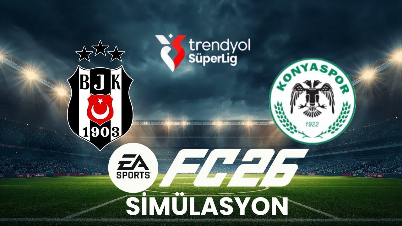 Beşiktaş vs Konyaspor | Maç Simülasyonu & Detaylı Analiz | Süper Lig