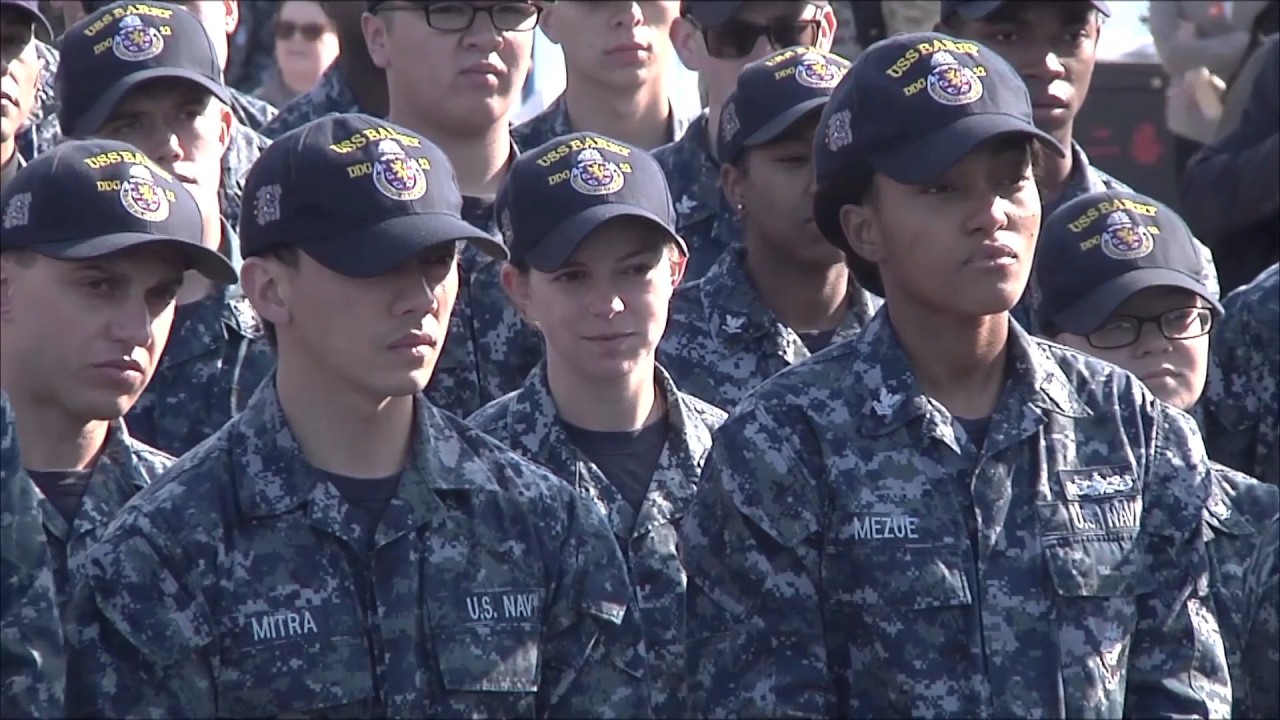 Carter Speaks With Troops at Yokosuka Naval Base