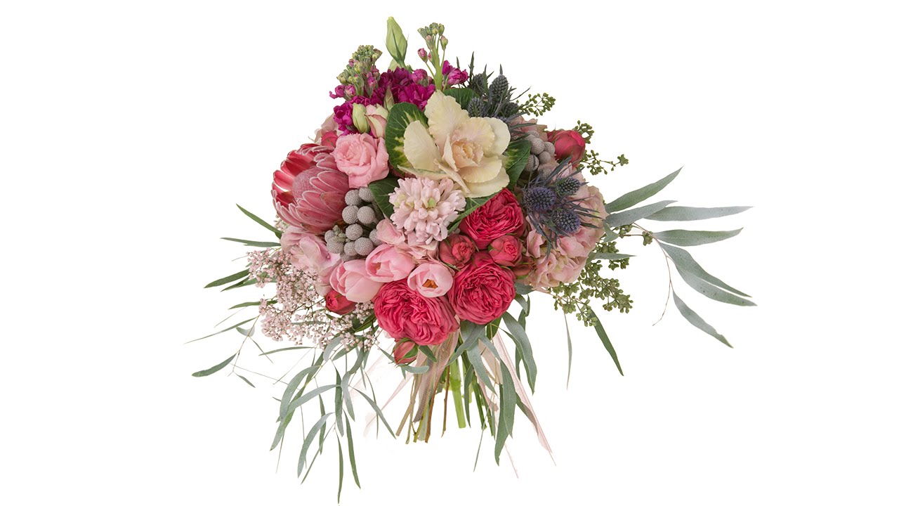 Modern Garden Style Bridal Bouquet