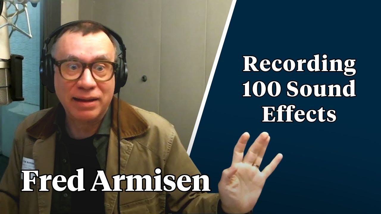 Fred Armisen on Recording the Sounds of the Everyday | KQED Forum