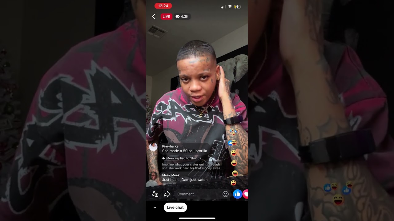 Scarface Woods Speaks Again On IG Live