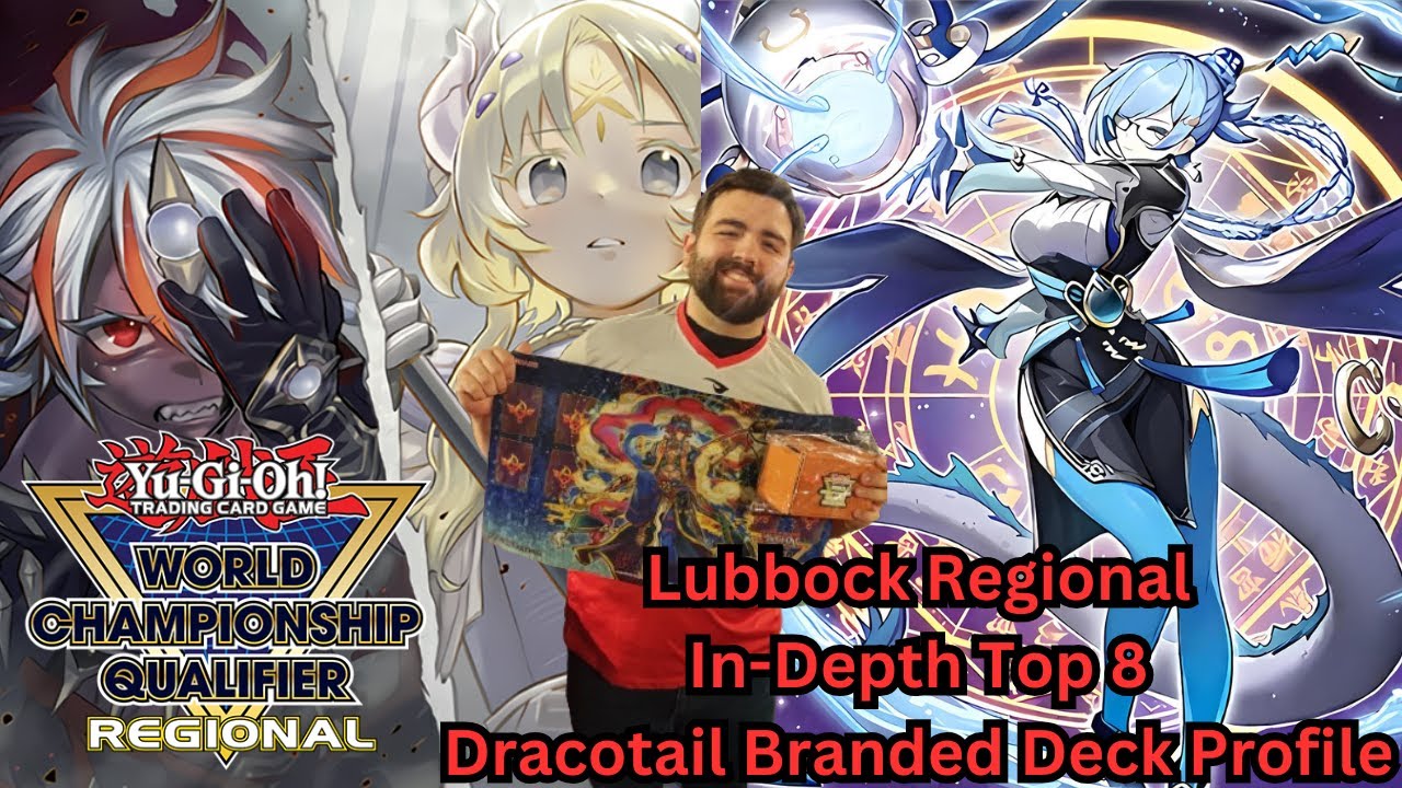 YU-GI-OH! *ТОП-8* от Dracoteail Brand!!! Подробный обзор колоды! Региональный турнир в Лаббоке, ш...