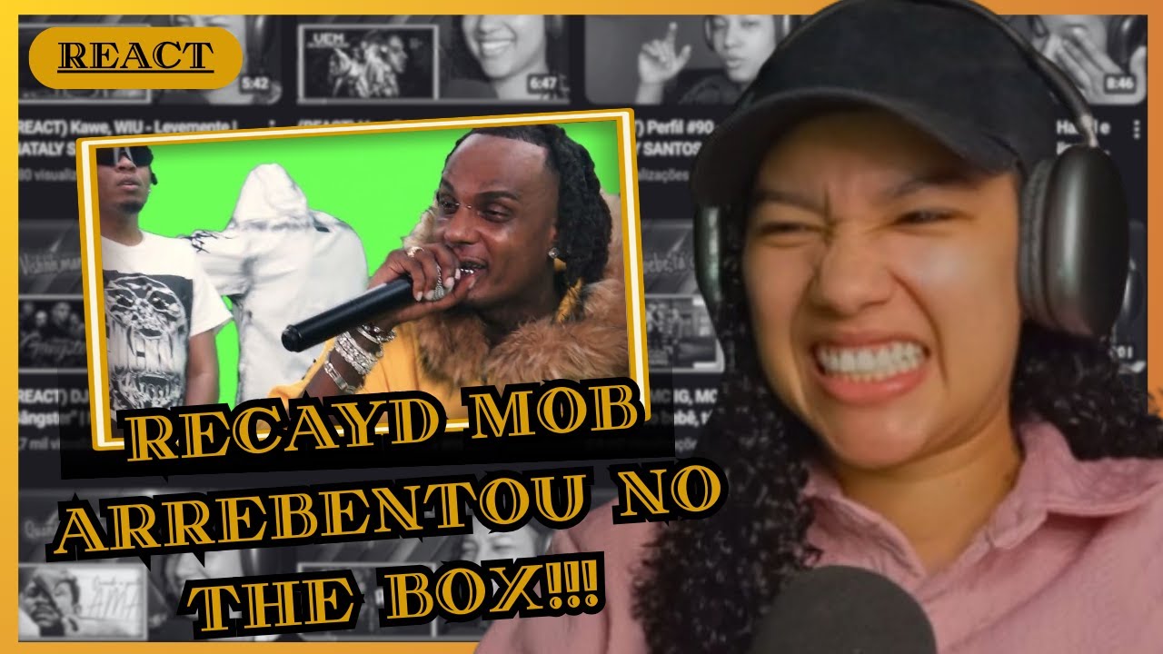 (REACT) RECAYD MOB X THE BOX MEDLEY 9 | NATALY SANTOS
