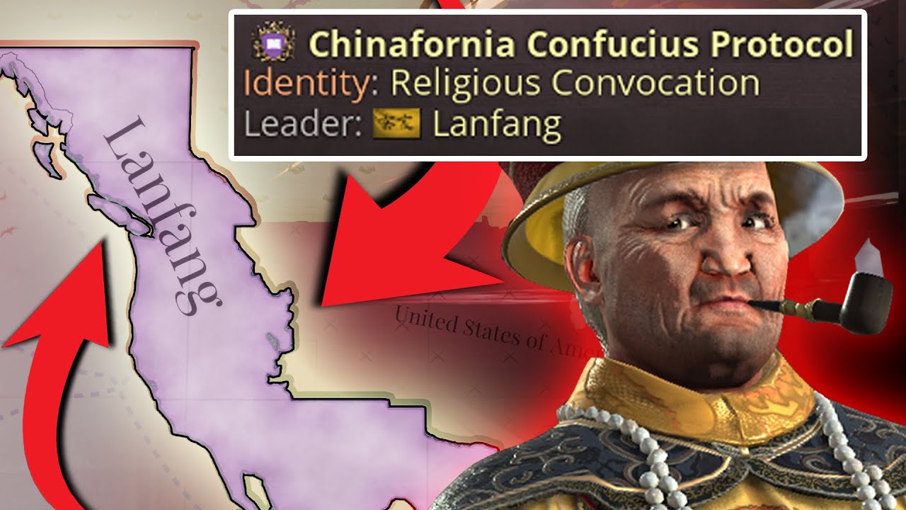Creating a LANFANG California Confucian Theocracy in Victoria 3