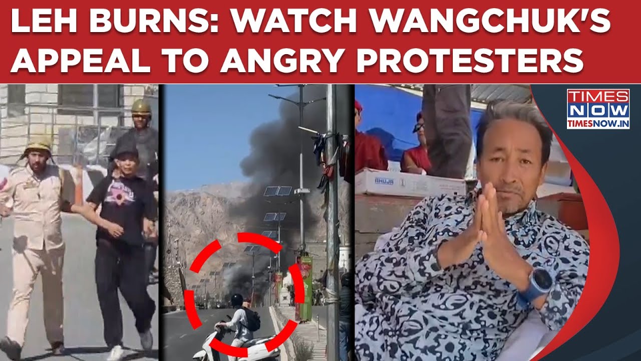 Leh Violent Protests: Ladakh&rsquo;s Sonam Wangchuk&rsquo;s Appeal As Angry Protesters Go On Rampage, Says...