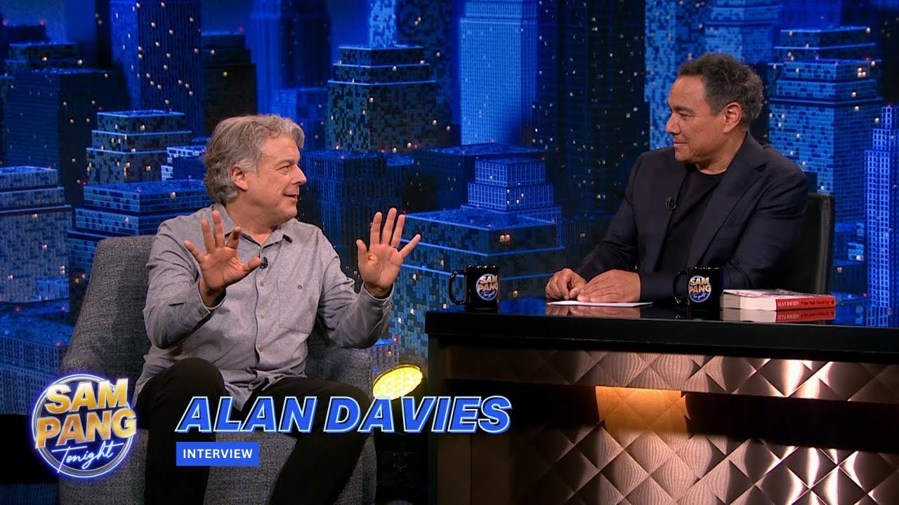 Alan Davies | QI Tales, Talking Dogs with Jennifer Aniston,  His Famous Curls and Love for Arsenal