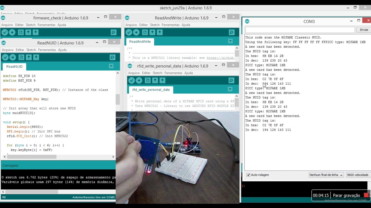 Shield RFID Arduino