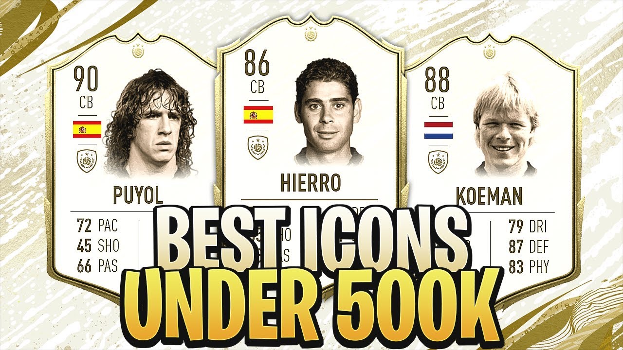 THE BEST CHEAP ICON DEFENDERS UNDER 500K COINS! - FIFA 20 (ICON SWAPS 2)