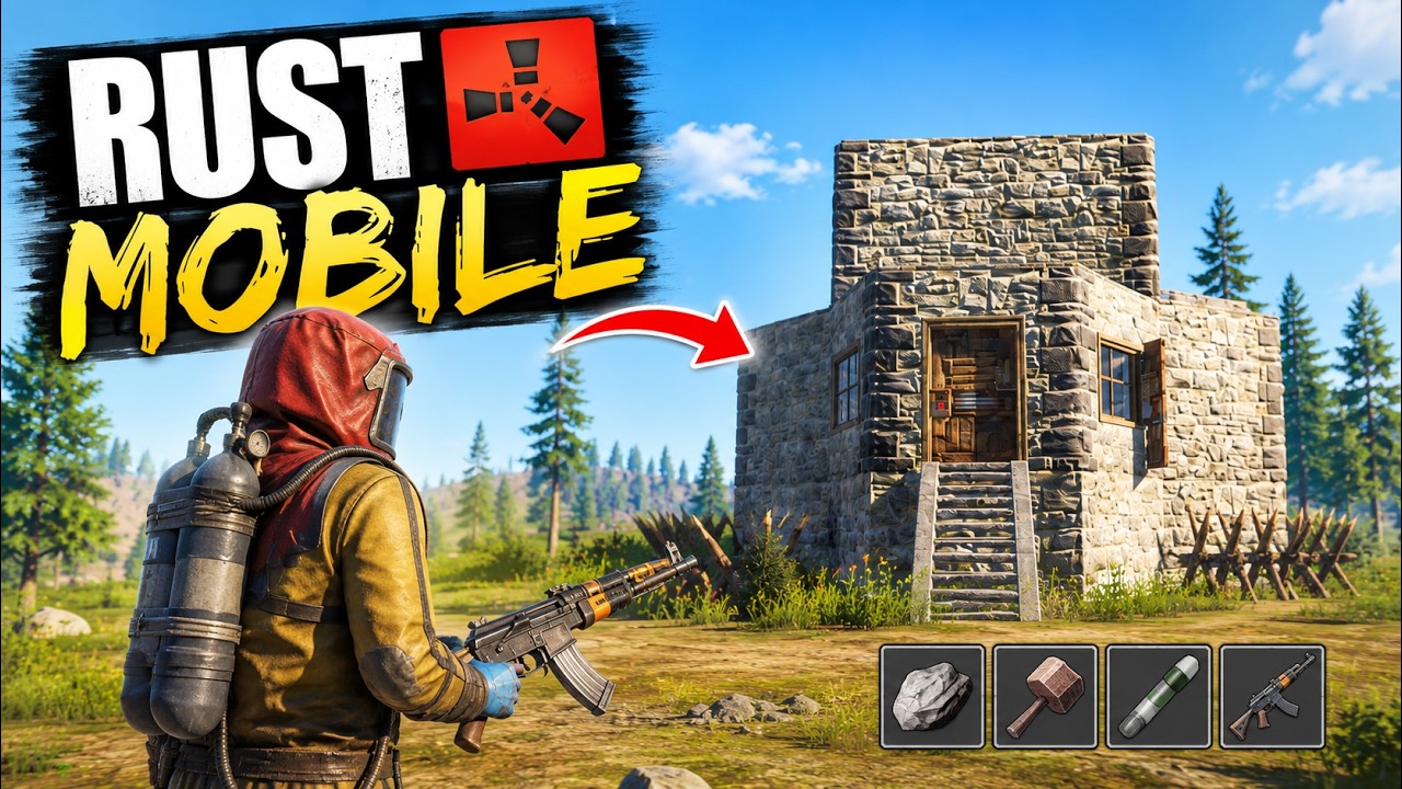 Rust Mobile Beta Gameplay &ndash; My First Experience (Android & iOS)