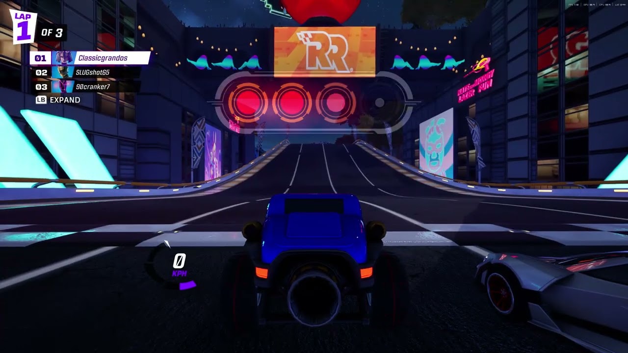 Rocket racing in fortnite