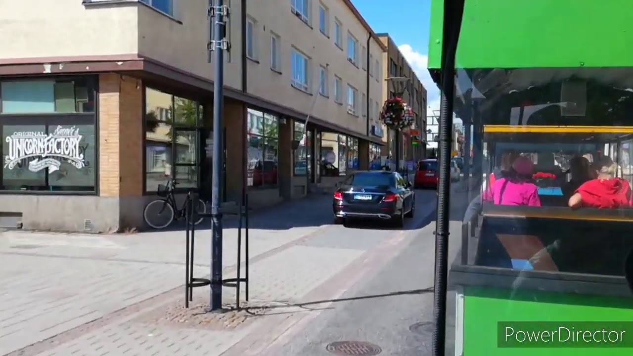 Kalakukko-katujunan kyydiss&auml; 21.07.2020 Varkaus