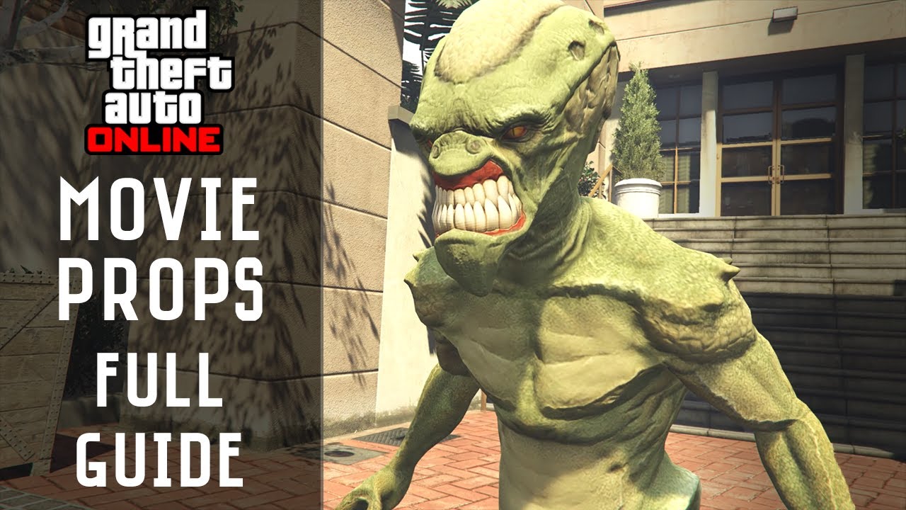 GTA 5 Online - All 10 Movie Props Locations | Solomon Richards (Alien Outfit Reward)