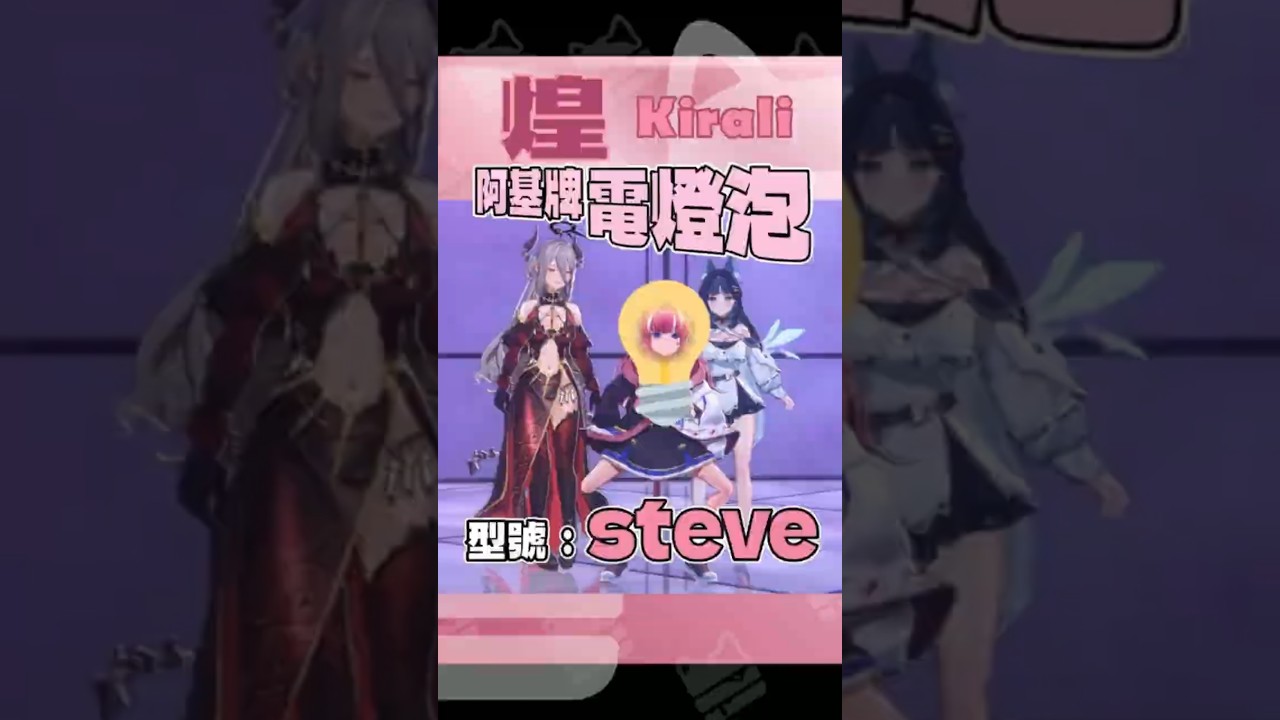 ｜煌Kirali｜阿基牌電燈泡 - 型號：-Steve-