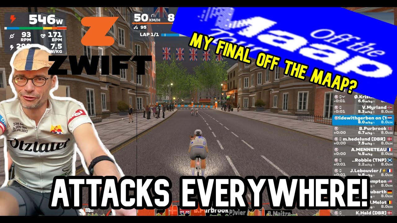 I Had No Power. So I Just Kept Attacking in this ZWIFT race!