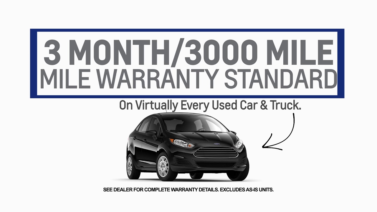 Discover Our 3 Month/3,000 Mile Warranty on Butte Used Vehicles