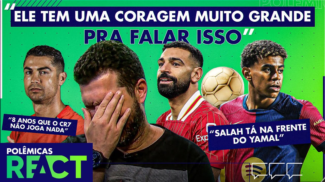 CRÍTICAS A CRISTIANO RONALDO E SALAH NA FRENTE DE YAMAL PARA BOLA DE OURO | POLÊMICAS VAZIAS #72