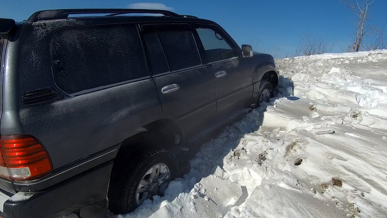 Посадили Lexus LX470! Снежное рубилово на Niva 5D, Niva 3D,  New Actyon, Delica. OffRoad. Бездорожье