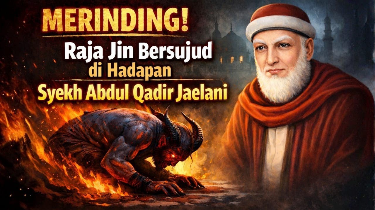 MERINDING! Raja Jin Bersujud di Hadapan Syekh Abdul Qadir Jaelani