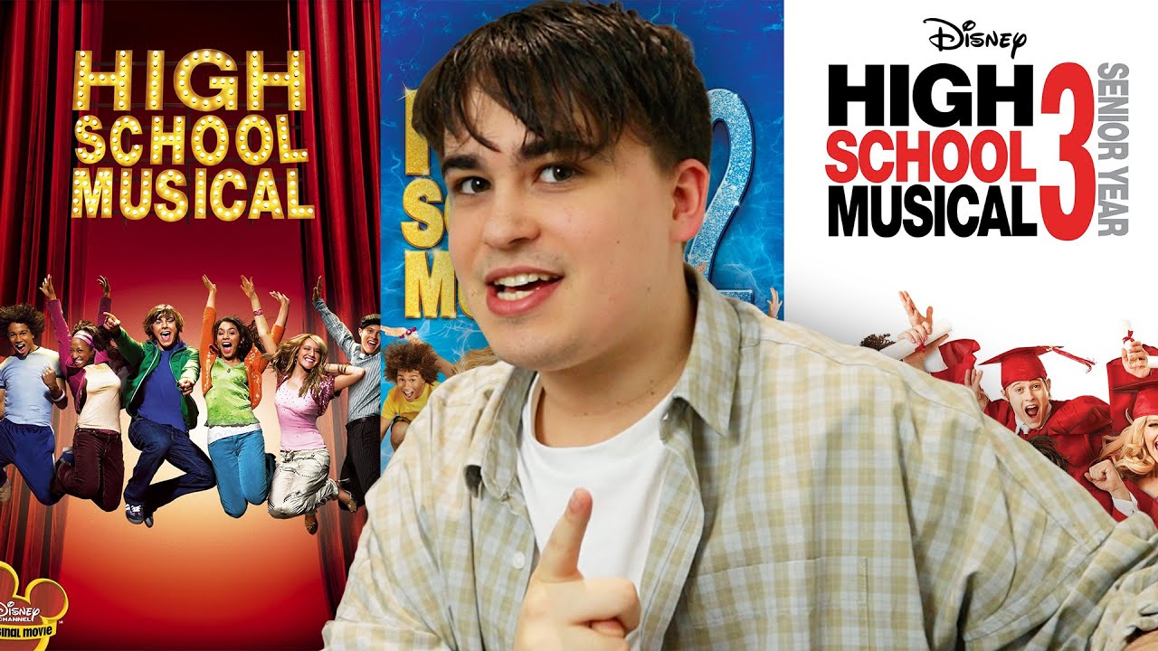 i reacted to all the high school musical movies for the first time