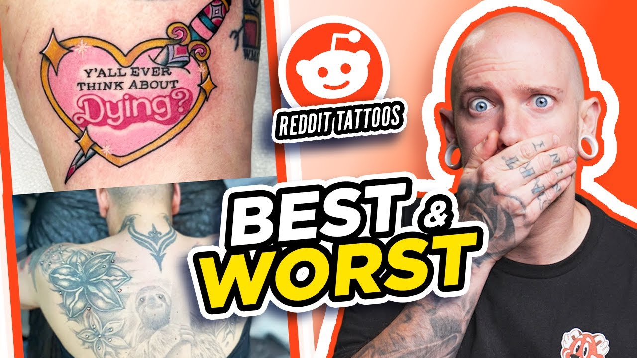 THE BEST AND WORST OF REDDIT TATTOOS | Tattoo Critiques | Pony Lawson