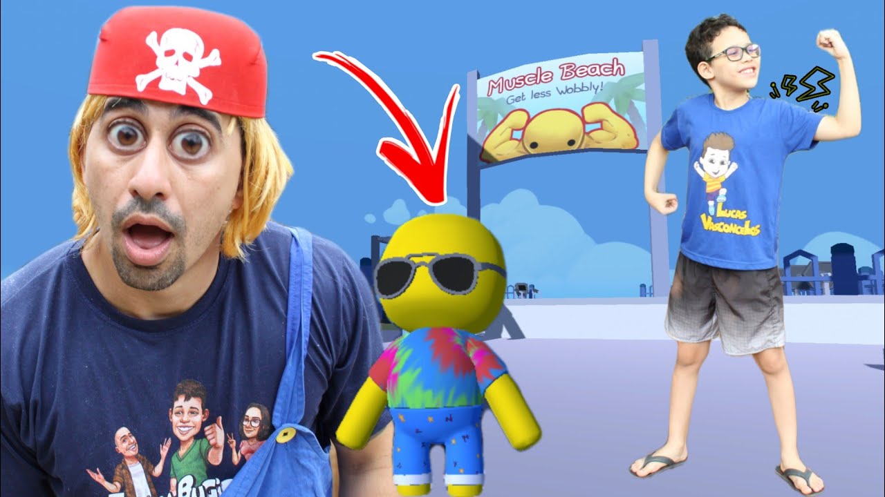 ENTREI DENTRO DO JOGO WOBBLY LIFE E FOI MUITO DIVERTIDO