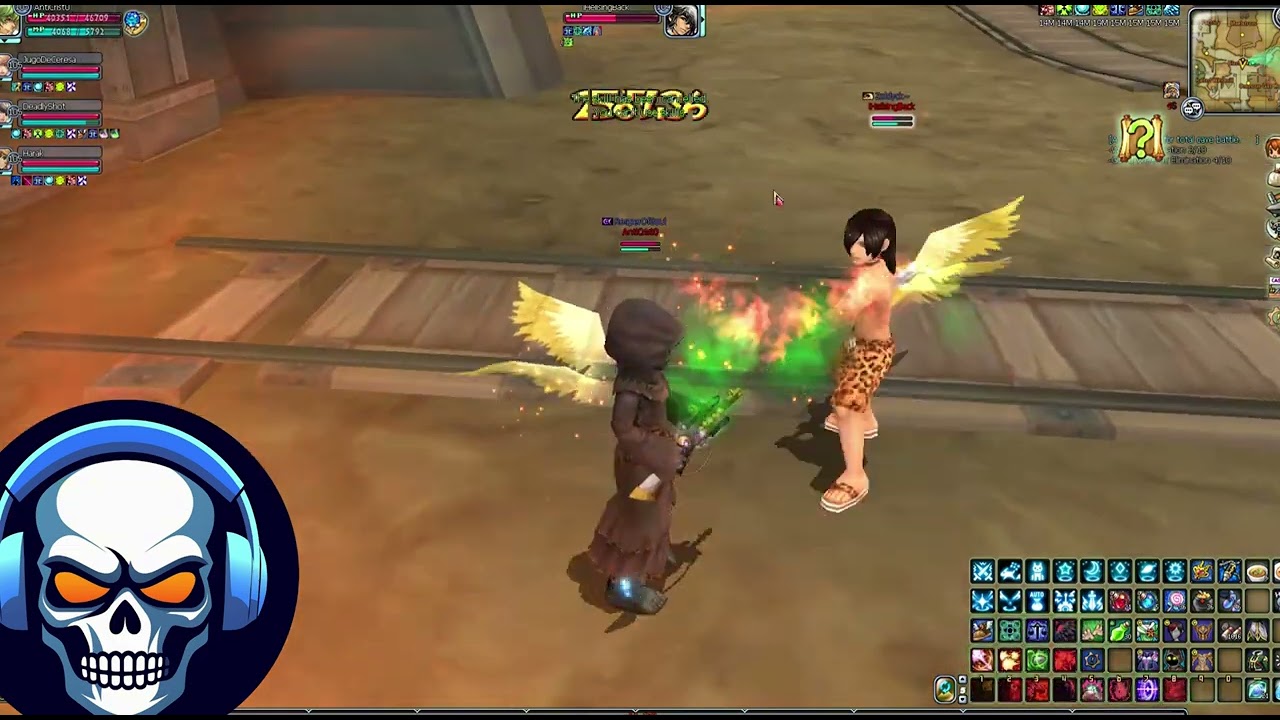 Florensia Excavator vs Gladiator PVP (full equiped, no coat, no crimson, no dress)
