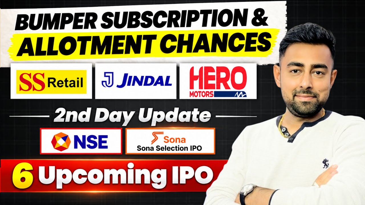 SS Retail IPO Allotment Chances | Jindal IPO | Hero IPO | NSE IPO | Upcoming IPO | Jayesh Khatri 