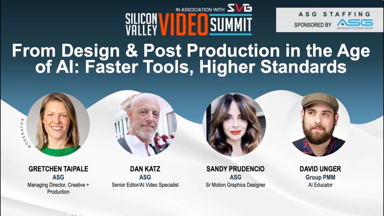 From Design & Post Production in the Age of AI: Faster Tools, Higher Standards