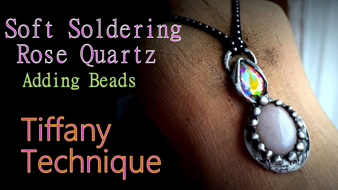 Soft Soldering Pendant tutorial | Using Silver filled Wire | Tiffany Method Tutorial