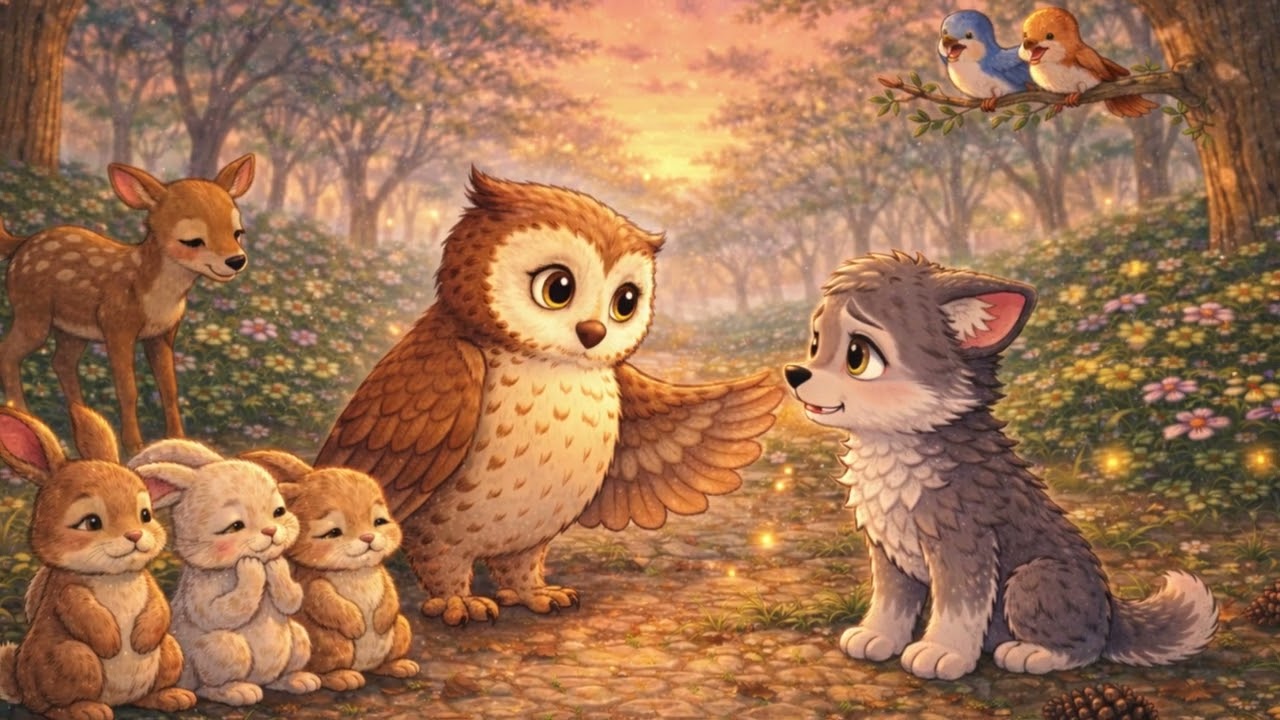 🐺📖 The Wolf Who Cried Boy || A Sweet Little Story for Kids