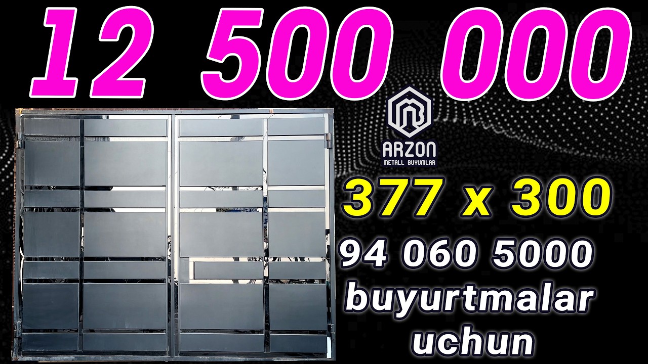 ARZON 2 qavatli 1 250 000 so'mlik Chechen fason darvoza #arzonmb #940605000 #darvoza