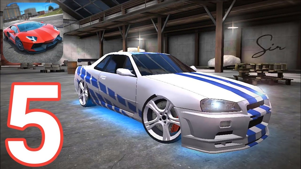Ultimate Car Driving Simulator - Nissan Skyline gtr r34 do velozes e furiosos: modificações