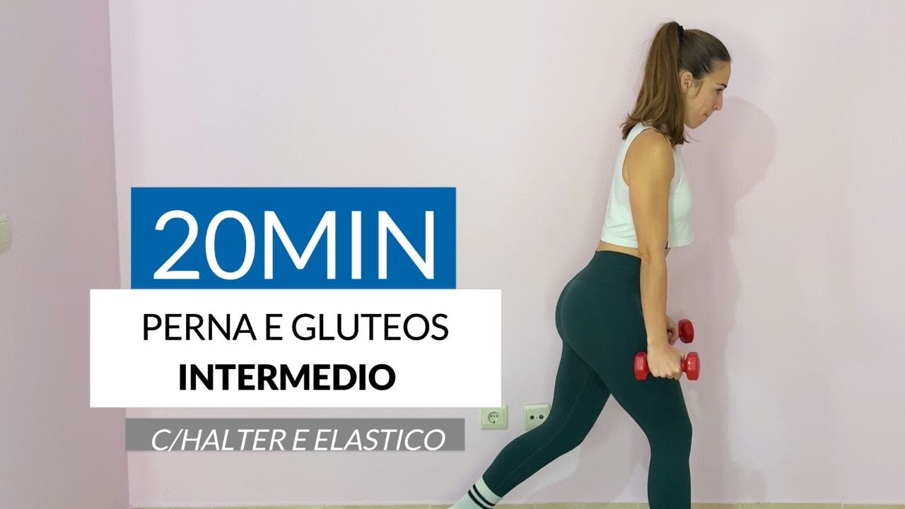 DIA 15: 20MIN de Perna & Glúteos | C/ Elástico e Miniband