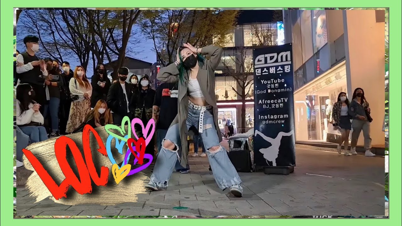 [Hongdae Busking] #itzy (#있지) - 'LOCO' dance cover by Alina Min [Kpop In Public]