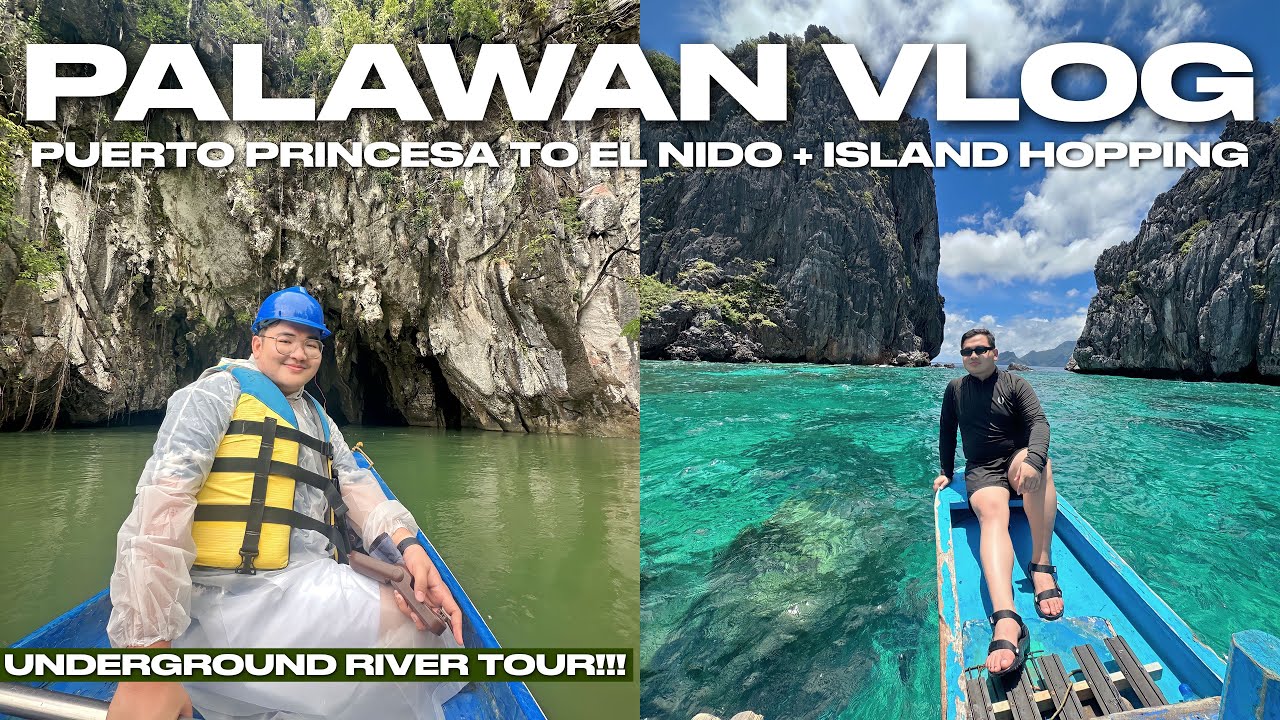 PALAWAN VLOG • Puerto Princesa to El Nido & Island Hopping | Ivan de Guzman