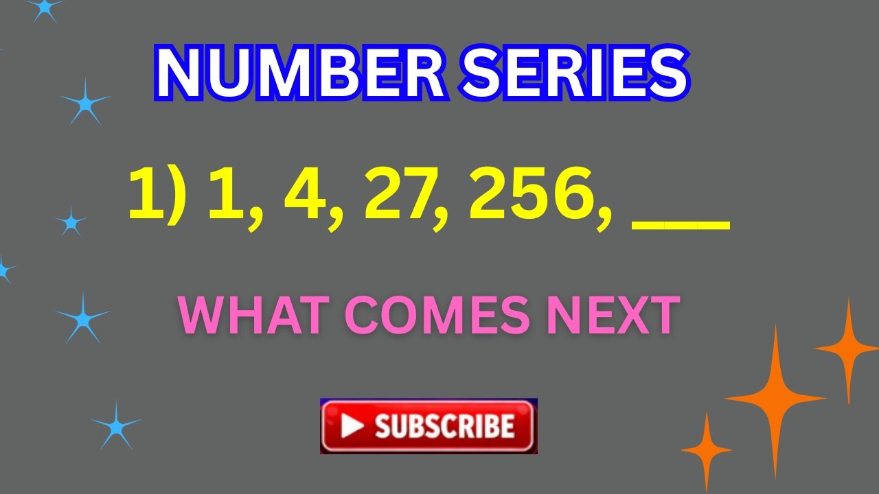 Number Series Solve This  Question And Comment Your Answer.