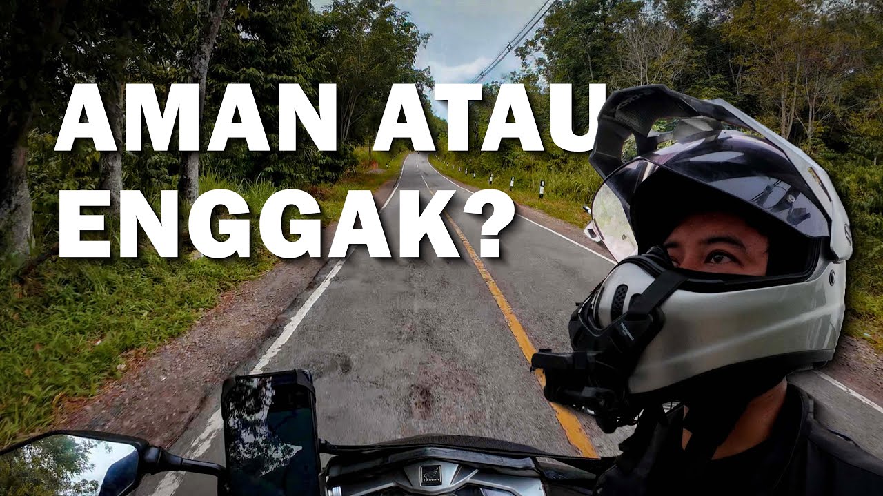 Apakah Motoran di Lintas Tengah Sumatra Aman? | E4 Solo Touring JKT-Bengkulu