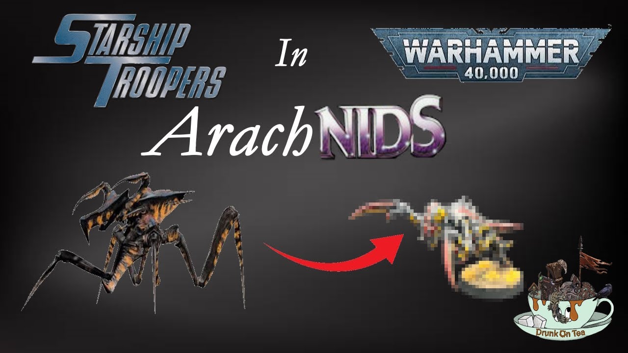 Can I Paint Warhammer 40K Tyranids Like The Bugs Of Starship Troopers?