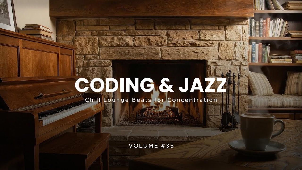 Coding & Jazz 💻 Chill Lounge Music for Focus & Productivity | Vol. 35