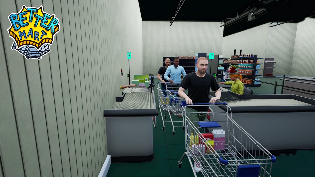 Better Market Simulator #S1/F7 🛒 | Zu wenig Kassen! | Let’s Play