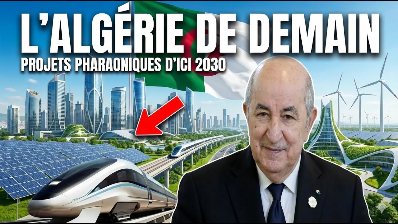 CE QUE L’ALGÉRIE PRÉPARE POUR 2026 VA CHOQUER LE MONDE#ProjetsGeants#Economie
