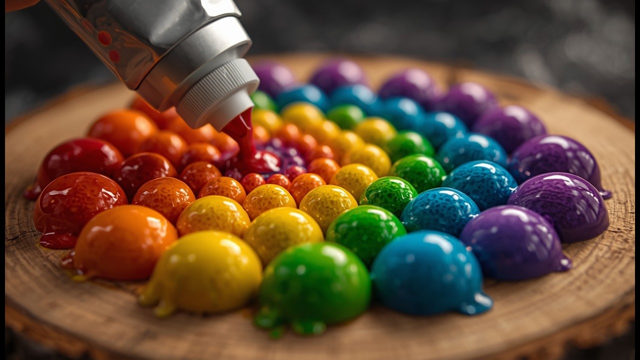 Anyone Can Paint This! | So Simple & Colorful Wood Art Technique! 🪵🌈