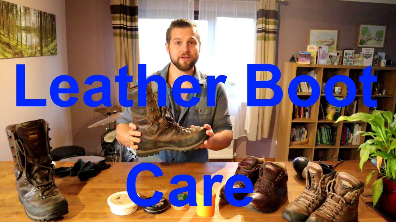 How to care for leather hiking boots