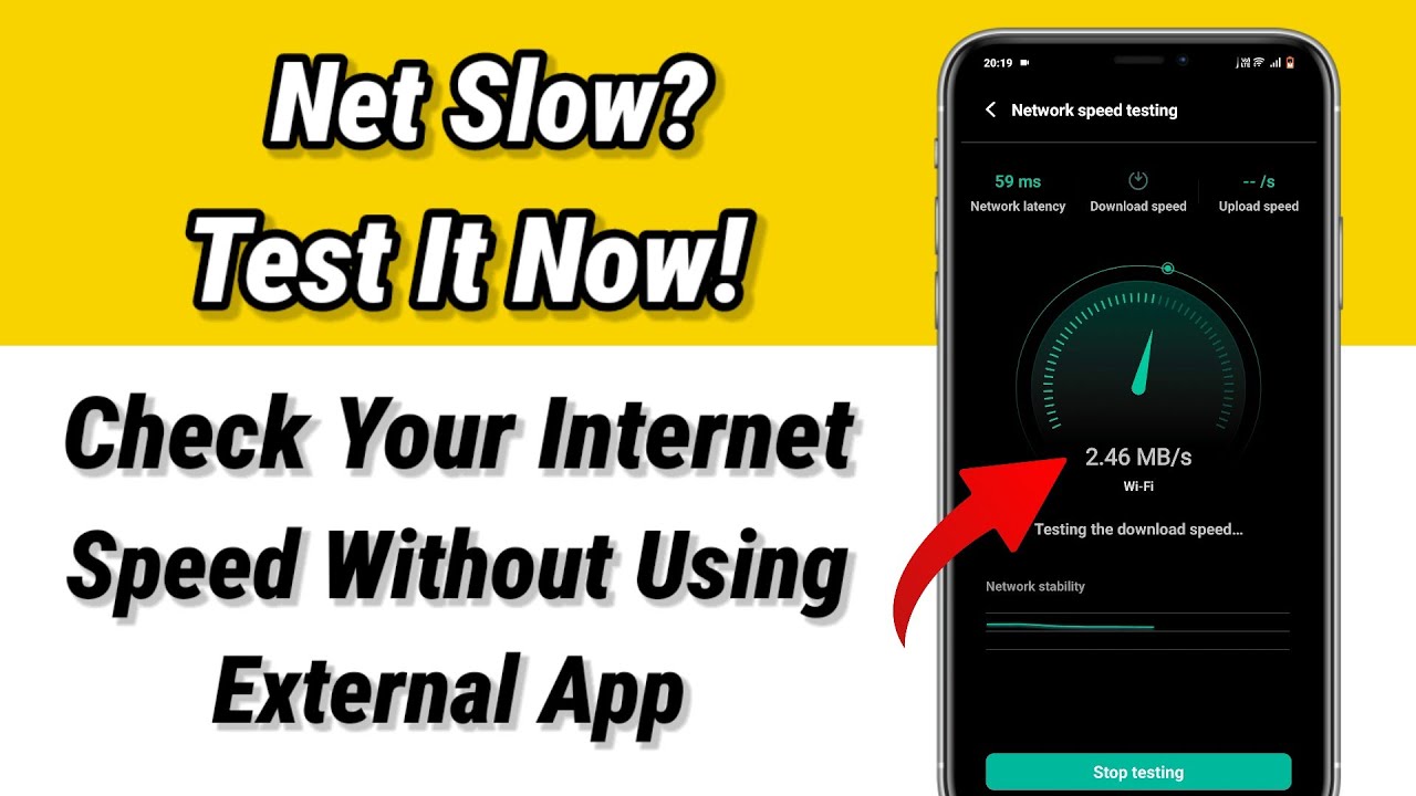 Internet Speed Kaise Check Kare | How to Check Internet Speed Without Any External App
