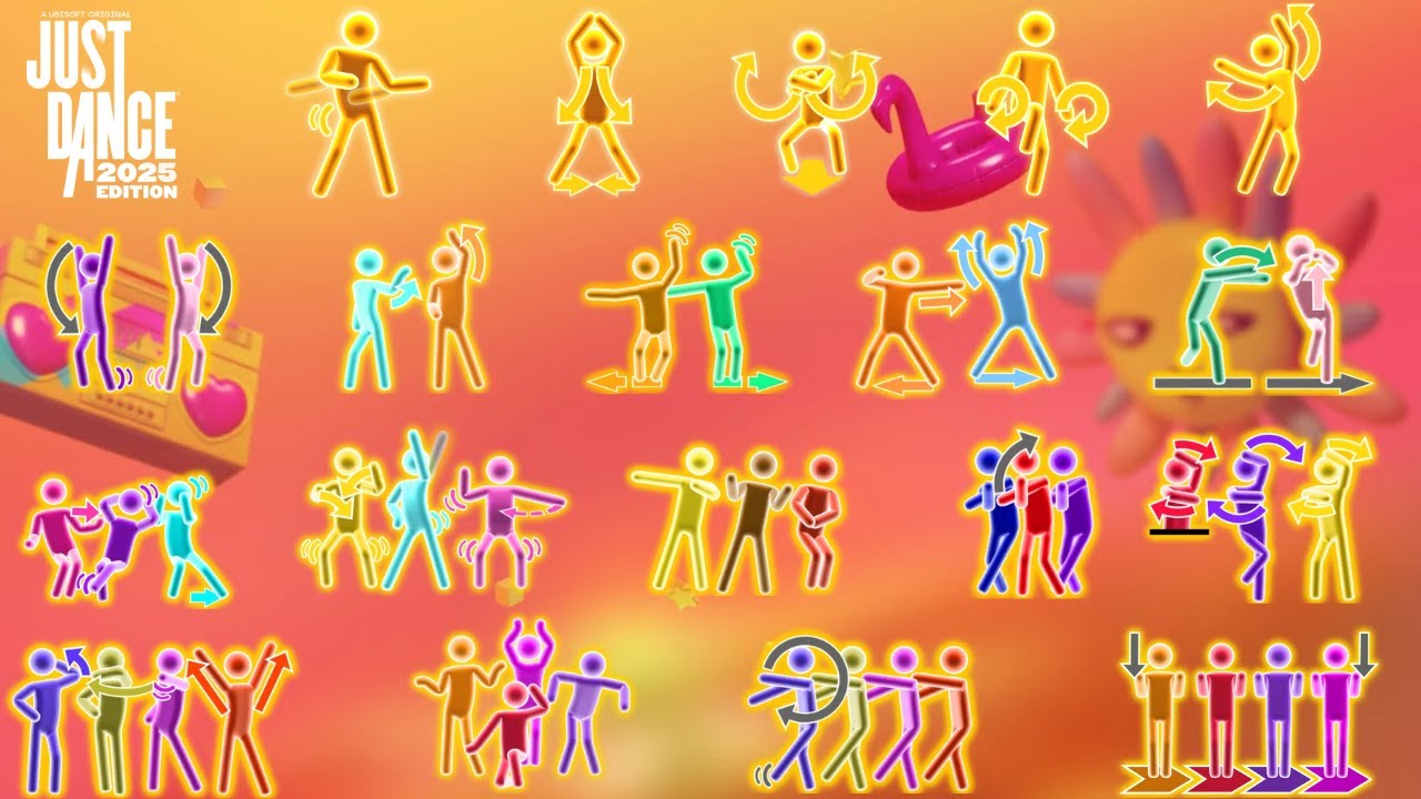 Just Dance 2025: All Gold Moves (with Just Dance Plus)