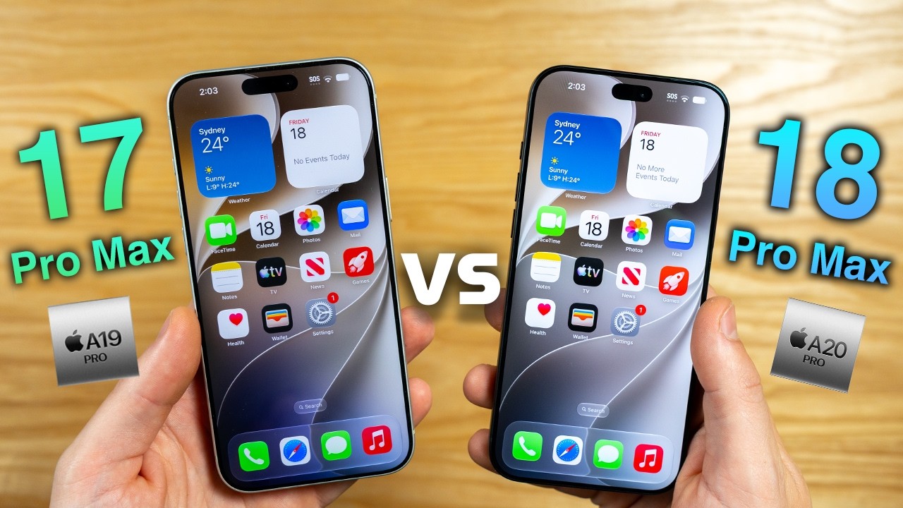 iPhone 18 Pro Max против 17 Pro Max: ТЕСТ СКОРОСТИ! Зря тратите деньги?