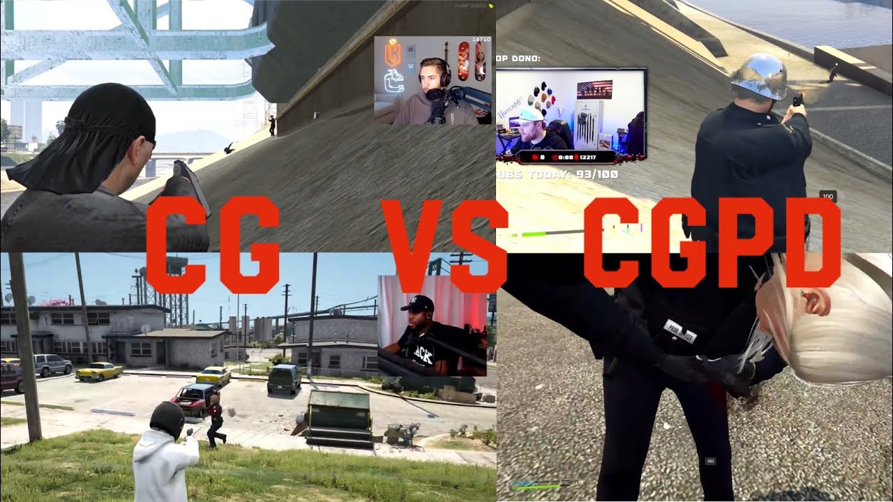 Bustin and Conan get into Shootout with CG over this (Multiple POVs) | Prodigy RP 2.0