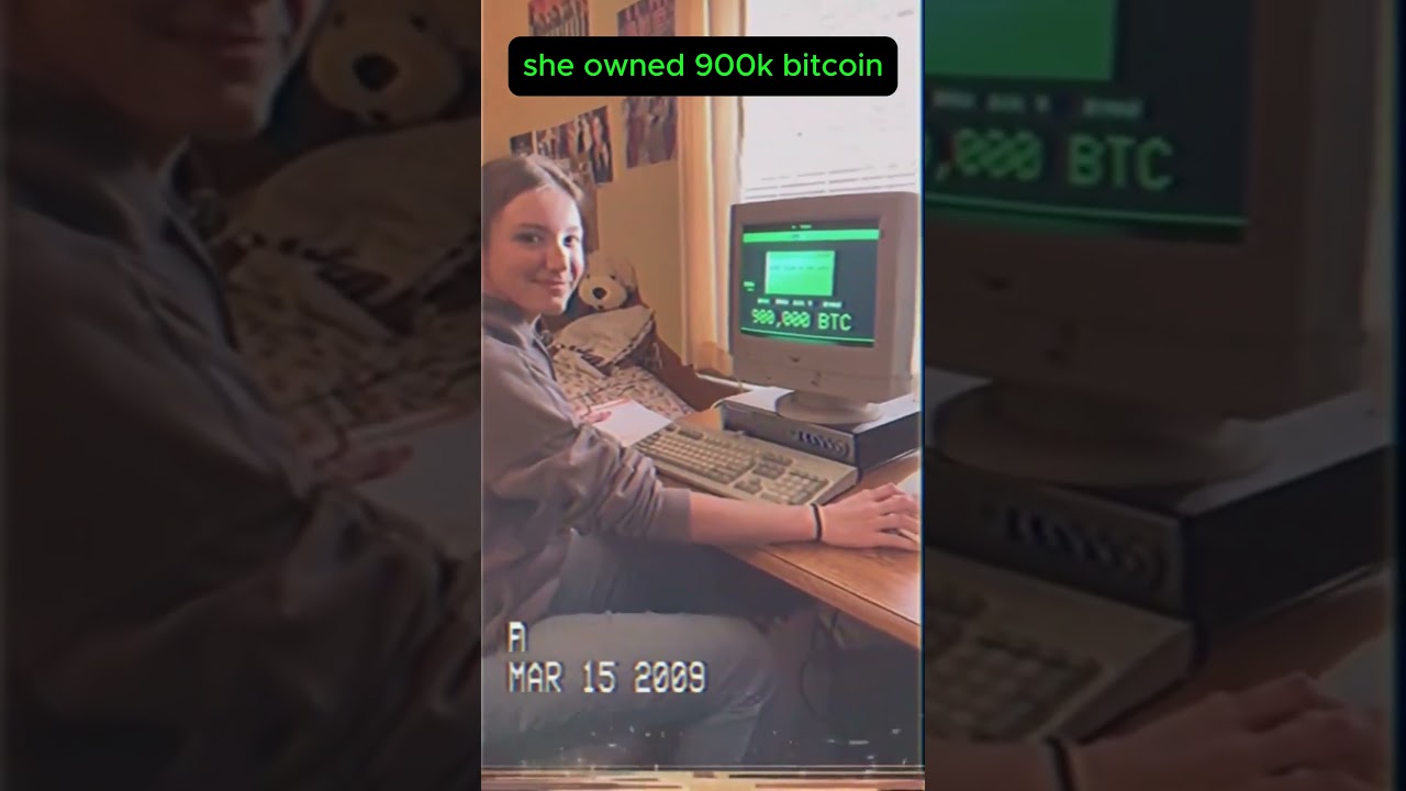 she owned 900,000 bitcoin