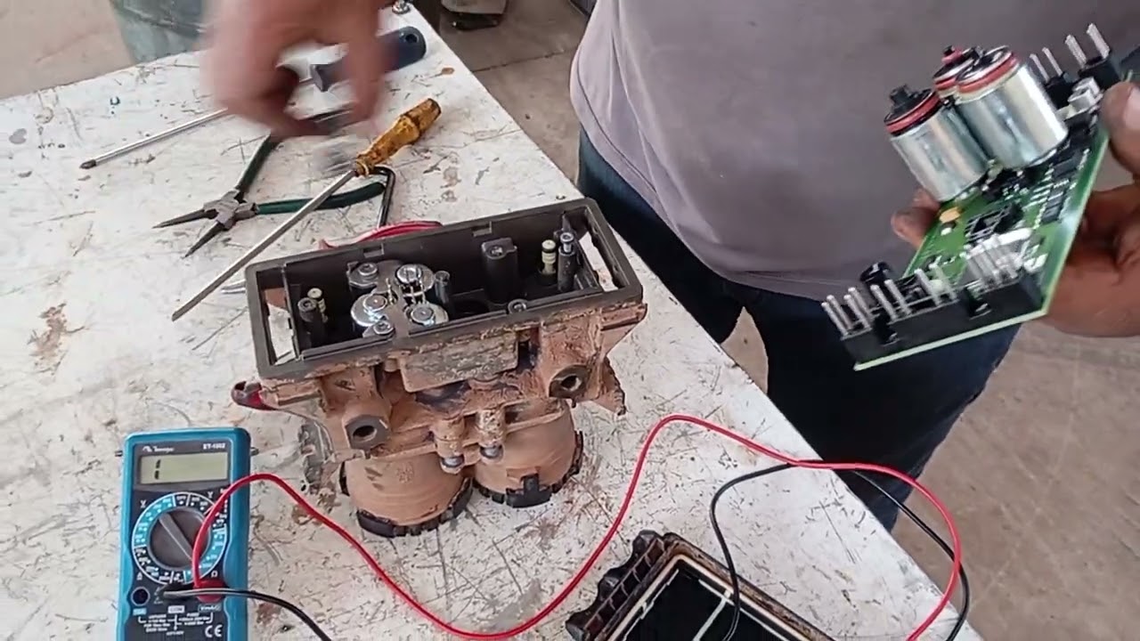 Power Dicas- Válvula EBS Comando 3 Scania 2019 troca do reparo e teste do solenóide